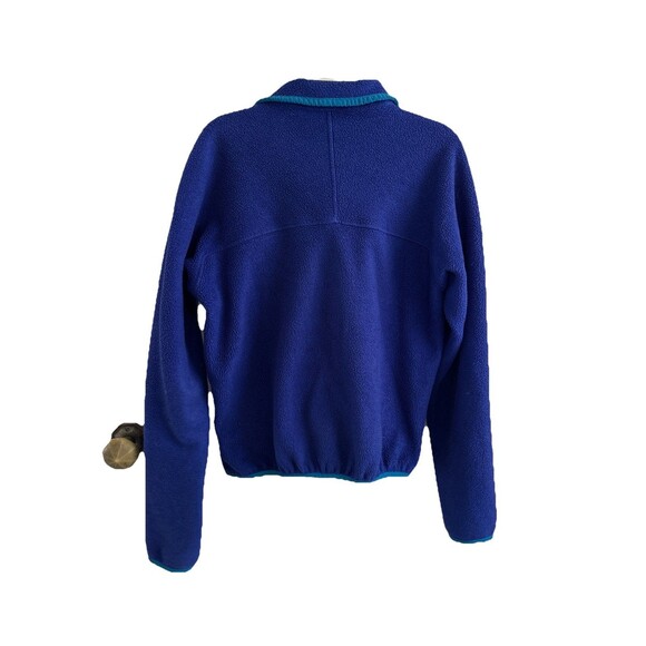 GUC VTG 90s Patagonia R2 Synchilla Fleece Blue Zip Up Jacket Women’s Sz XS USA - Picture 6 of 9